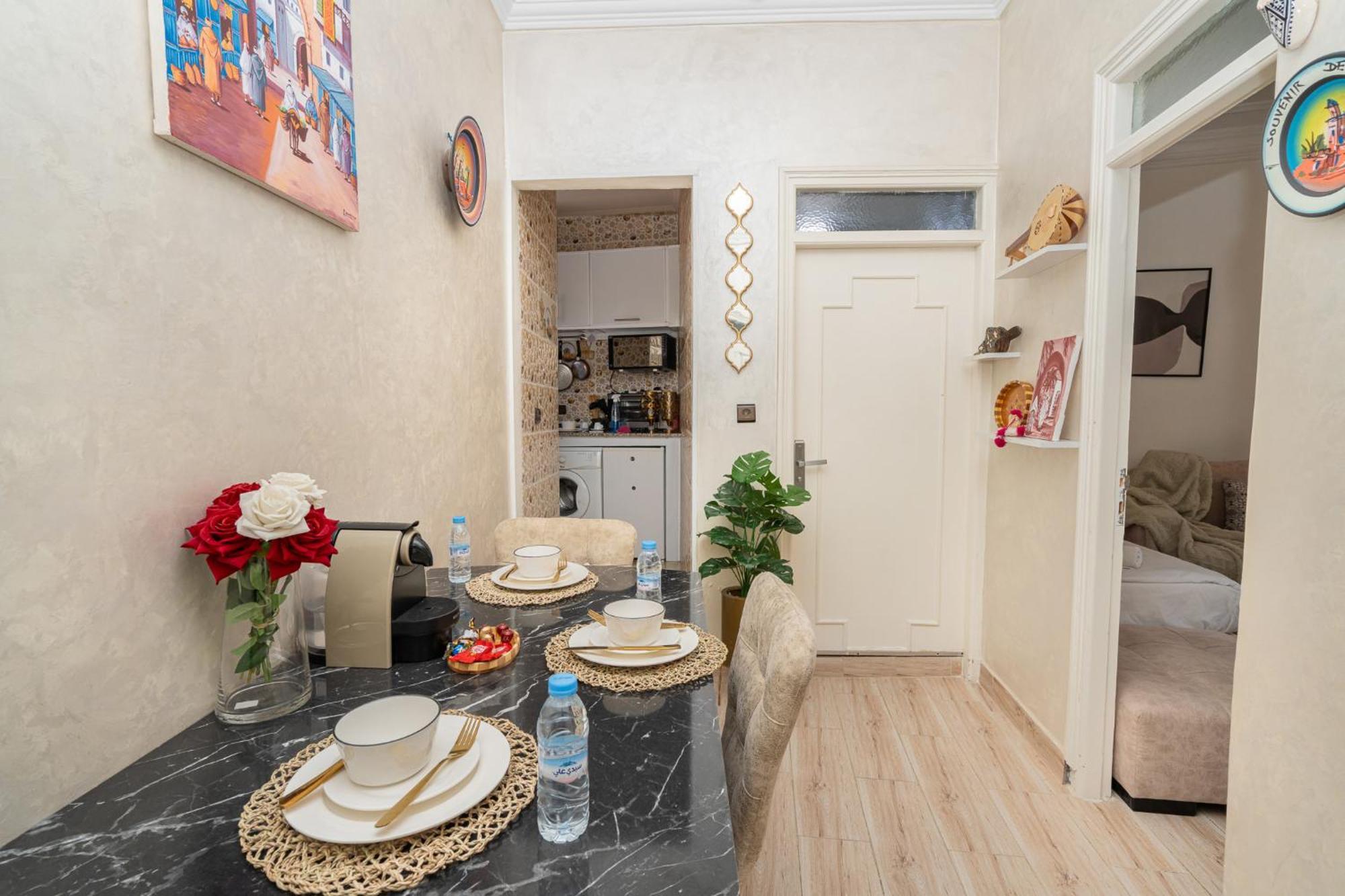 Appartement Ensolleille Au Coeur De Tanger Dış mekan fotoğraf